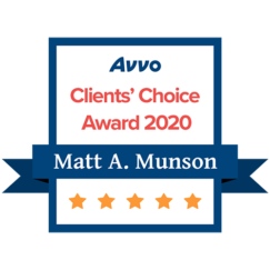 Avvo Clients' Choice Award 2020